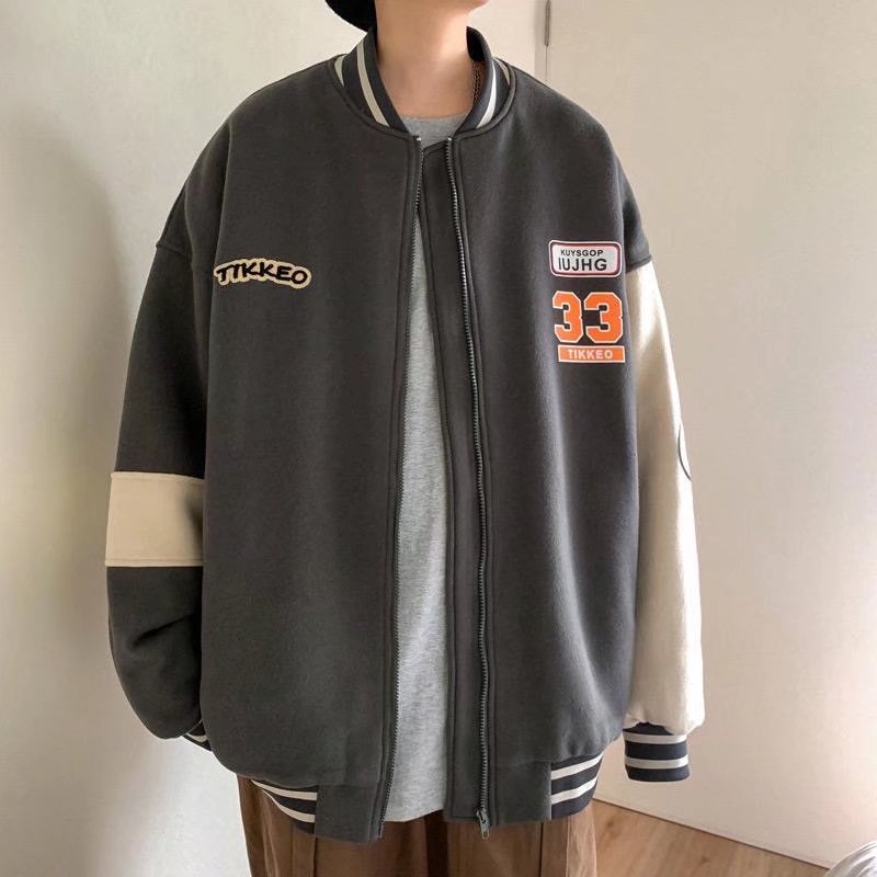 0点开始   69.9元春秋季棒球服卫衣外套)oEHx2BsPrx3)/ CZ11/【灰色，蓝色可选~】