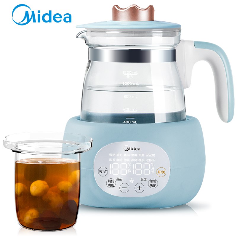 0点开抢！美的 恒温调奶器 小皇冠尊享版 179元包邮