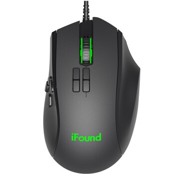 【京东】方正(iFound)F632游戏鼠标 有线电竞吃鸡专用鼠标 宏定义有线鼠标 和平精英外设 无光鼠标 笔记本鼠标