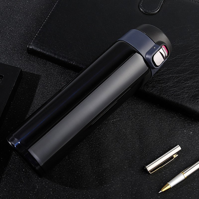 【京东】36元商务子弹头一键开盖保温杯