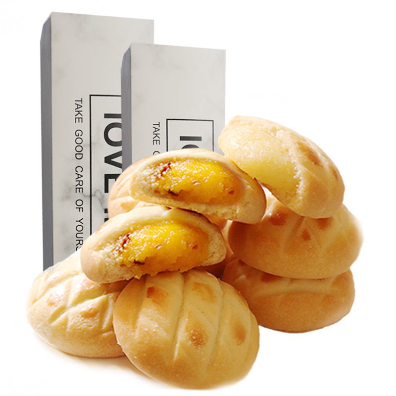 爆浆软心曲奇，芒果味盒装，下三件22.7到手